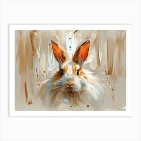 Rabbit Painting Art Print