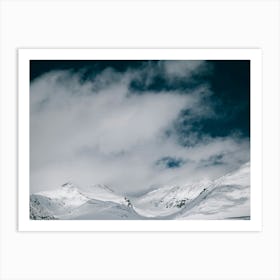 Winter Mountain Landscape II Art Print