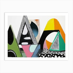 Geometric Shapes 1 Art Print