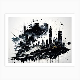 Cityscape 53 Art Print