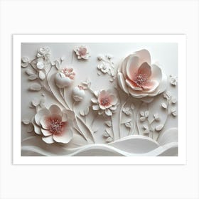 Flower Wall Art 8 Art Print