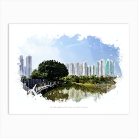 Hong Kong Wetland Park, Yuen Long, New Territories Art Print