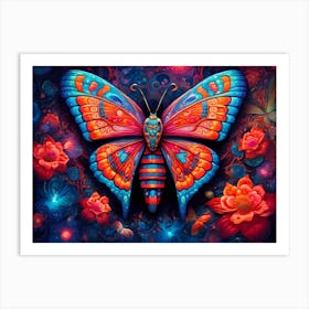 Flourishfly Art Print