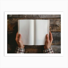 Blank Book (26) Art Print