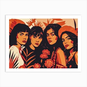 Girls 2 Art Print