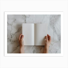 Blank Book (4) Art Print