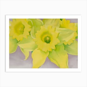 Georgia O'Keeffe - Jonquils I, 1936 Art Print