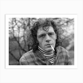 Marco Pierre White In Black And White 1 Art Print