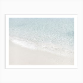 Blue Ocean Water Art Print