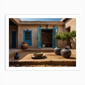 Adobe House 3 Art Print