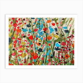 Meadow of Flowers Art Print