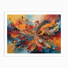 Abstract Painting 570 Art Print