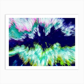 Acrylic Extruded Painting 616 Art Print