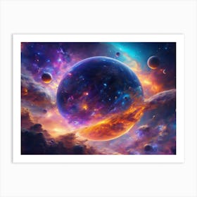 Nebula Art Print