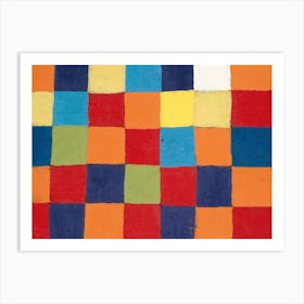 Paul Klee - Color Chart Art Print