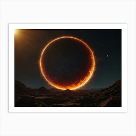 Eclipse - Eclipse Stock Videos & Royalty-Free Footage 1 Art Print