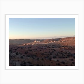 Sunset In Cappadocia, Turkey Art Print