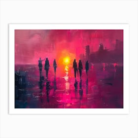 Abstract Painting 185 Art Print