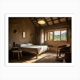 Bedroom In A House Art Print