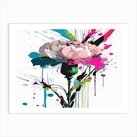 Flower Painting 17 Art Print