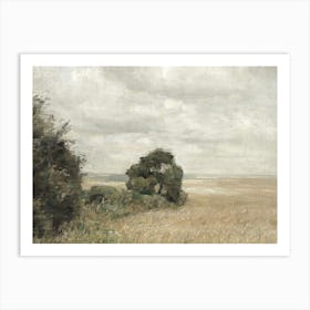 Field Of Wheat Carl Holsoe Art Print