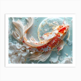 Koi Fish 2 Art Print