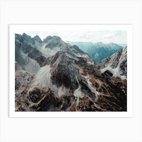 Alps In Austria Art Print
