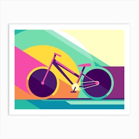 Road Bike 2 Art Print