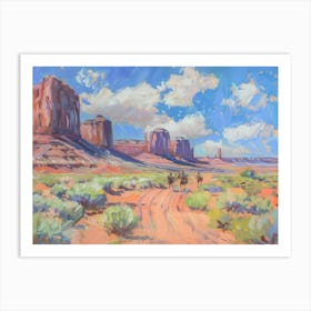 Western Landscapes Monument Valley 1 Art Print