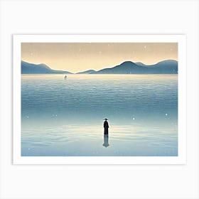 In The Water Art Print