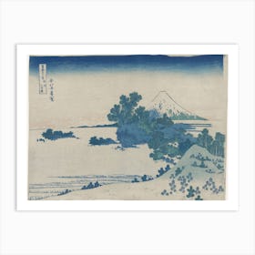 Seven Mile Beach In Sagami Province (1830–1833) , Katsushika Hokusai Art Print