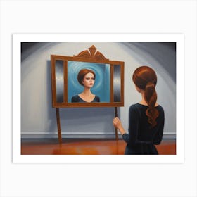 'The Mirror' Art Print