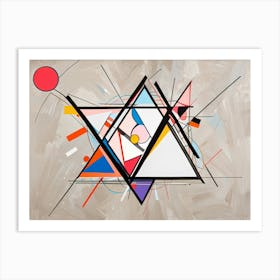 Abstract Painting 743 Art Print