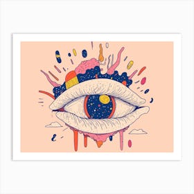 Eye Of The Universe Art Print