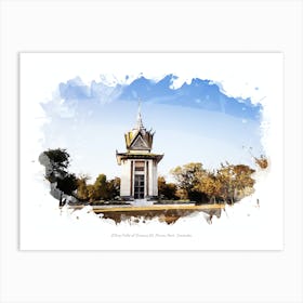 Killing Fields Of Choeung Ek, Phnom Penh, Cambodia Art Print