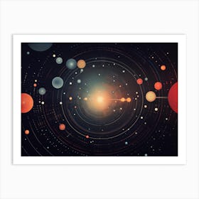 Space Galaxy Art Print