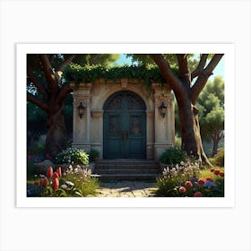 Door To The Garden Art Print