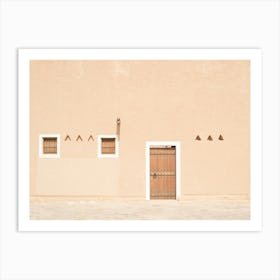 Arabian Style In The Middle East Art Print