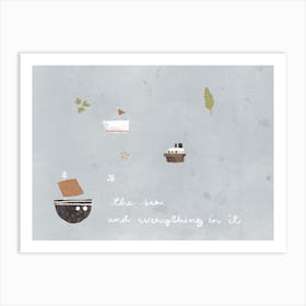 Sea Art Print