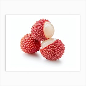 Lychee Fruit 17 Art Print