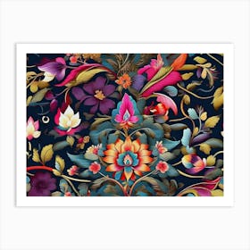 Floral Pattern Art Print