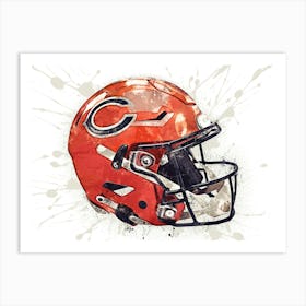 Chicago Bears 2 Art Print