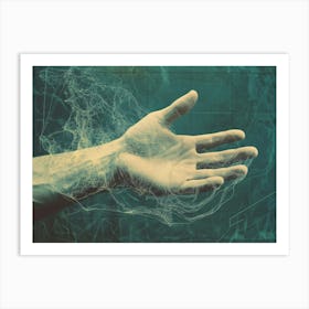 Hand Reaching Out 1 Art Print