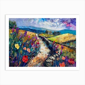 Scotland Road Art Print