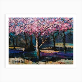 Cherry Blossoms Art Print