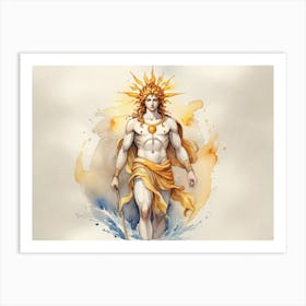Apollo, God Of Sun 3 Art Print