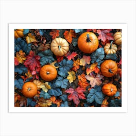 The Pumpkin Harvest 21 Art Print