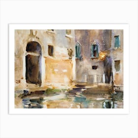 Venice, John Singer Sargent Art Print