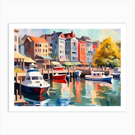 Waterfront Living Art Print