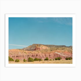 Ghost Ranch V on Film Art Print